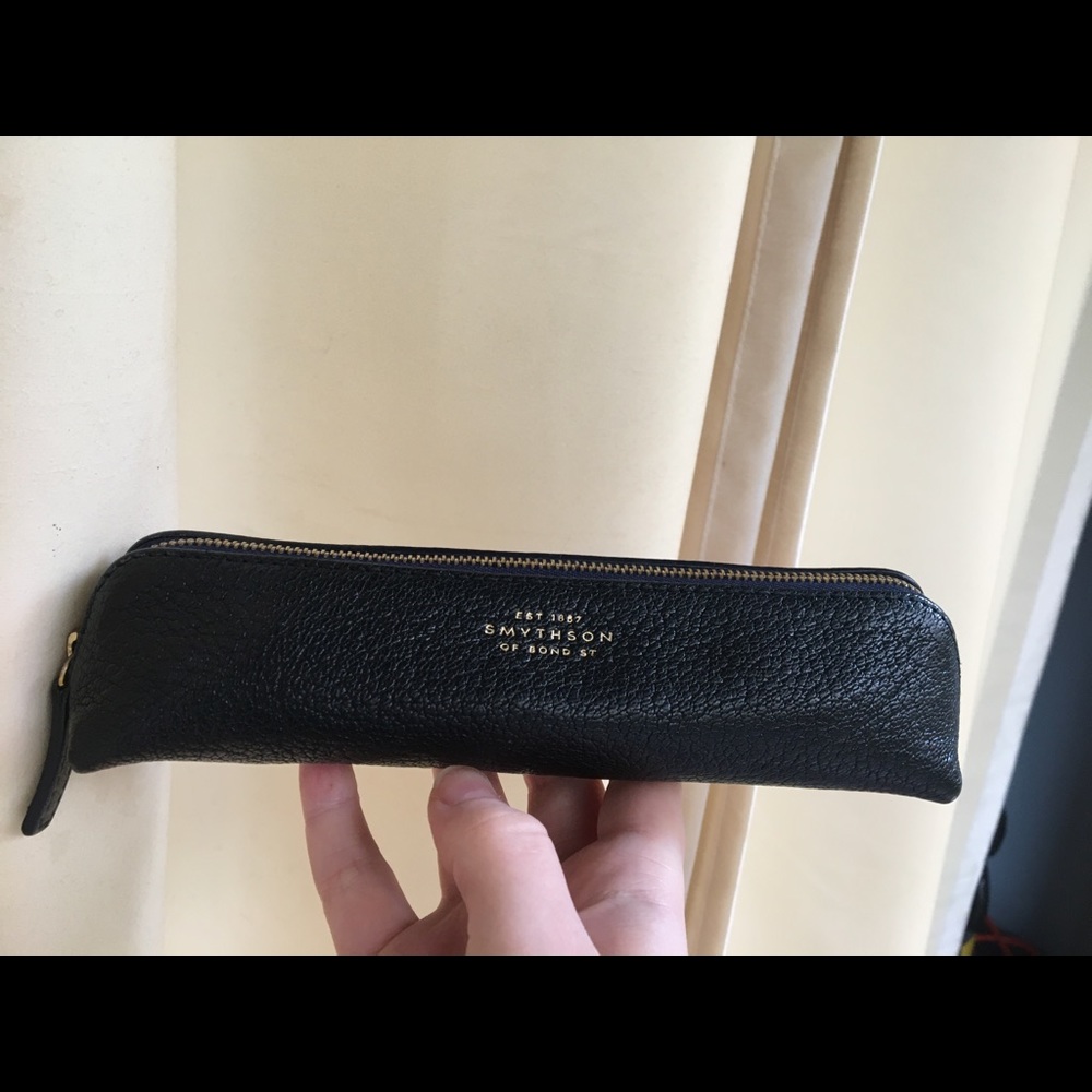 Smythson Cosmetic Case / Pencil Case
